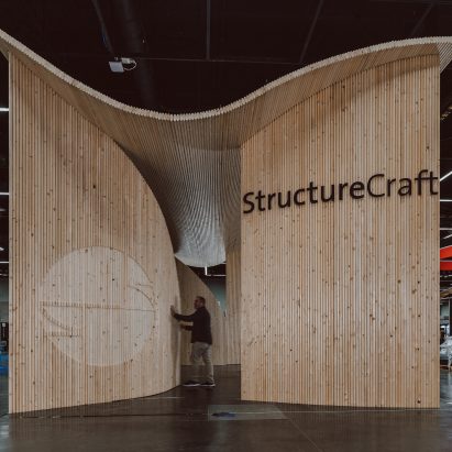 Lake Flato Mass Timber pavilion