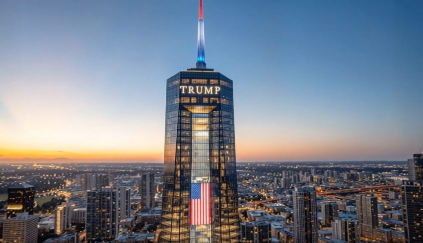 Trump presidential library skyscraper in Miami